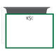 Essential Border Monogram Flat Note Cards Image 4 of 6